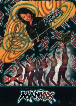 2001 ArtBox XFL Tabletop #41 Cicely Kelley Front