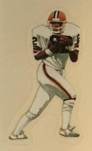 1988 Football Heroes Stickers #19 Ozzie Newsome Front