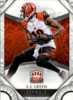 2016 Panini Crown Royale #3 A.J. Green Front