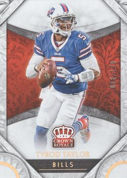 2016 Panini Crown Royale - Holo Gold #79 Tyrod Taylor Front