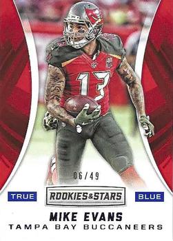 2016 Panini Rookies & Stars - True Blue #52 Mike Evans Front