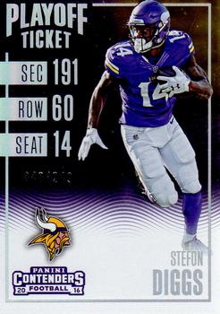 2016 Panini Contenders - Playoff Ticket #38 Stefon Diggs Front