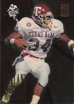 1996 Press Pass - Phone Cards $10 #7 Leeland McElroy Front