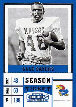 2017 Panini Contenders Draft Picks #40 Gale Sayers Front