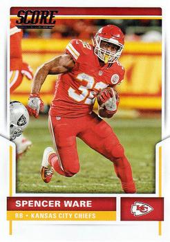 2017 Score #122 Spencer Ware Front