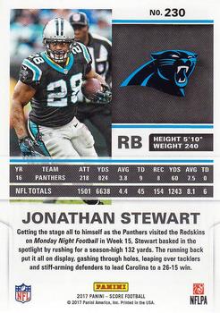 2017 Score #230 Jonathan Stewart Back