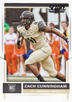 2017 Score #344 Zach Cunningham Front