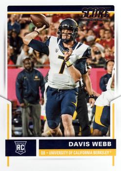 2017 Score #431 Davis Webb Front