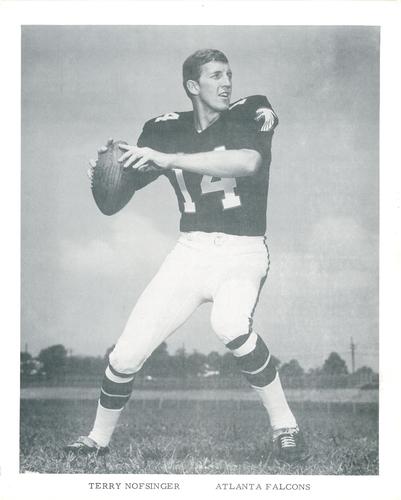 1967 Atlanta Falcons Picture Pack #NNO Terry Nofsinger Front
