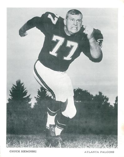 1967 Atlanta Falcons Picture Pack #NNO Chuck Sieminski Front