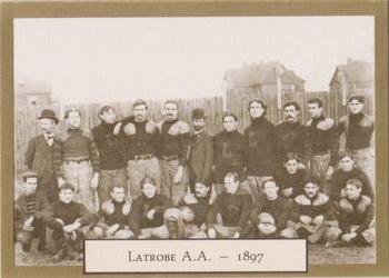 1983 Chess Promotions Birthplace of Pro Football #6 Latrobe A.A.  1897 Front