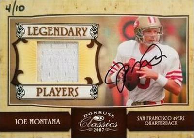 2016 Panini Honors - Recollection Collection #LP-27 Joe Montana Front