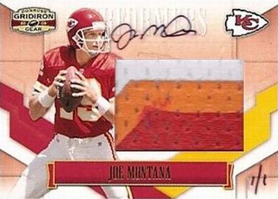 2016 Panini Honors - Recollection Collection #P-23 Joe Montana Front