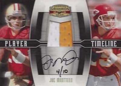 2016 Panini Honors - Recollection Collection #PT-2 Joe Montana Front