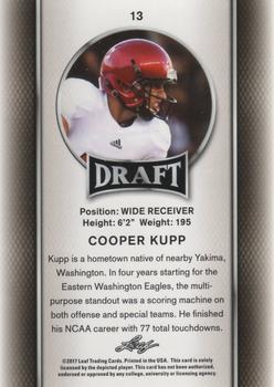 2017 Leaf Draft #13 Cooper Kupp Back