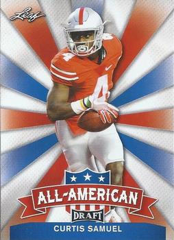 2017 Leaf Draft - All-American #AA-06 Curtis Samuel Front