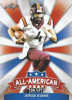 2017 Leaf Draft - All-American #AA-12 Jerod Evans Front
