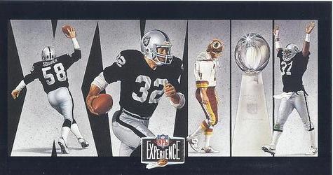 1992 NFL Experience #19 Super Bowl XVIII Front