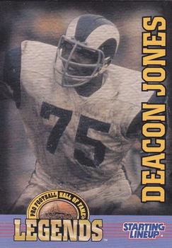 1998 Kenner Starting Lineup Cards Pro Football Hall of Fame Legends #551211 Deacon Jones Front