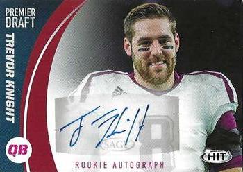 2017 SAGE HIT - Autographs Red #A68 Trevor Knight Front