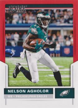 2017 Score - Red #220 Nelson Agholor Front