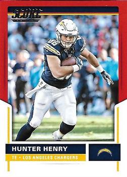 2017 Score - Red #318 Hunter Henry Front