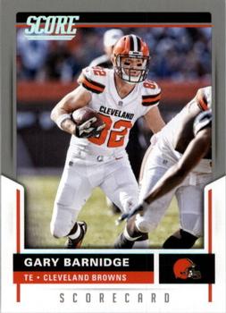2017 Score - Scorecard #228 Gary Barnidge Front