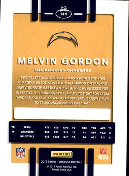 2017 Donruss #149 Melvin Gordon Back
