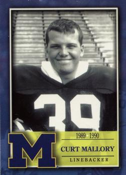 2002 TK Legacy Michigan Wolverines #L89 Curtis Mallory Front