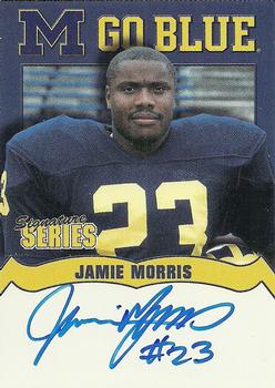 2002 TK Legacy Michigan Wolverines - Go Blue Autographs #MGB23 Jamie Morris Front
