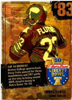 2008 AutoZone Liberty Bowl Legends #6 Doug Flutie Front