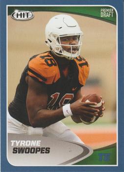 2017 SAGE HIT - Blue #17 Tyrone Swoopes Front