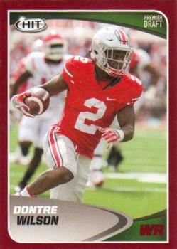 2017 SAGE HIT - Red #31 Dontre Wilson Front