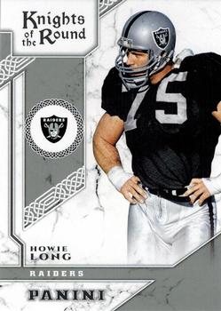 2017 Panini - Knights of the Round #KR-HL Howie Long Front