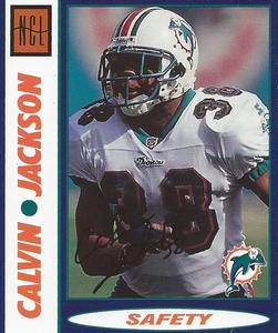 1999 Norwegian Cruise Line Miami Dolphins #NNO Calvin Jackson Front