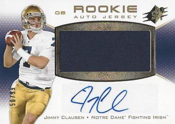 2010 SPx #106 Jimmy Clausen  Front