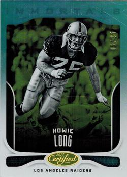 2017 Panini Certified - Mirror Gold #111 Howie Long Front