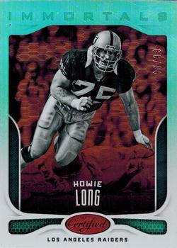 2017 Panini Certified - Mirror Red #111 Howie Long Front