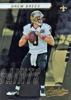 2017 Panini Absolute #11 Drew Brees Front