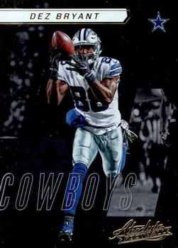 2017 Panini Absolute #25 Dez Bryant Front