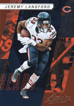 2017 Panini Absolute #47 Jeremy Langford Front