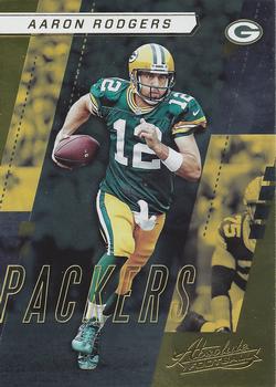2017 Panini Absolute #87 Aaron Rodgers Front