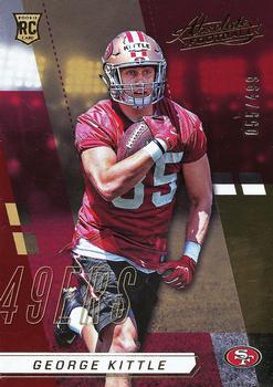 2017 Panini Absolute #179 George Kittle Front