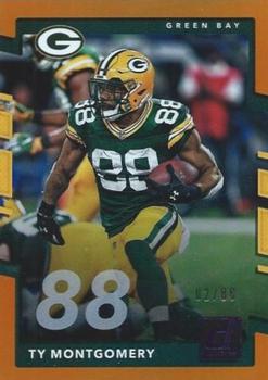 2017 Donruss - Jersey Number #72 Ty Montgomery Front