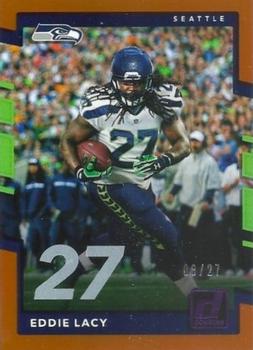 2017 Donruss - Jersey Number #181 Eddie Lacy Front