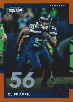 2017 Donruss - Jersey Number #264 Cliff Avril Front