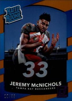2017 Donruss - Jersey Number #350 Jeremy McNichols Front