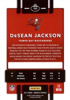 2017 Donruss - Press Proof Black #153 DeSean Jackson Back
