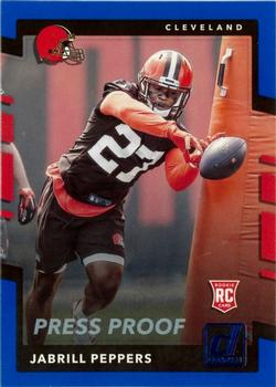 2017 Donruss - Press Proof Blue #390 Jabrill Peppers Front