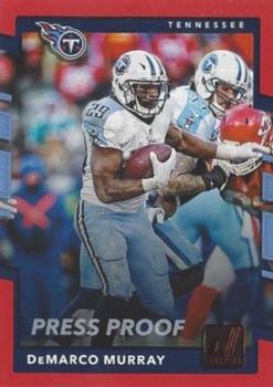 2017 Donruss - Press Proof Red #281 DeMarco Murray Front